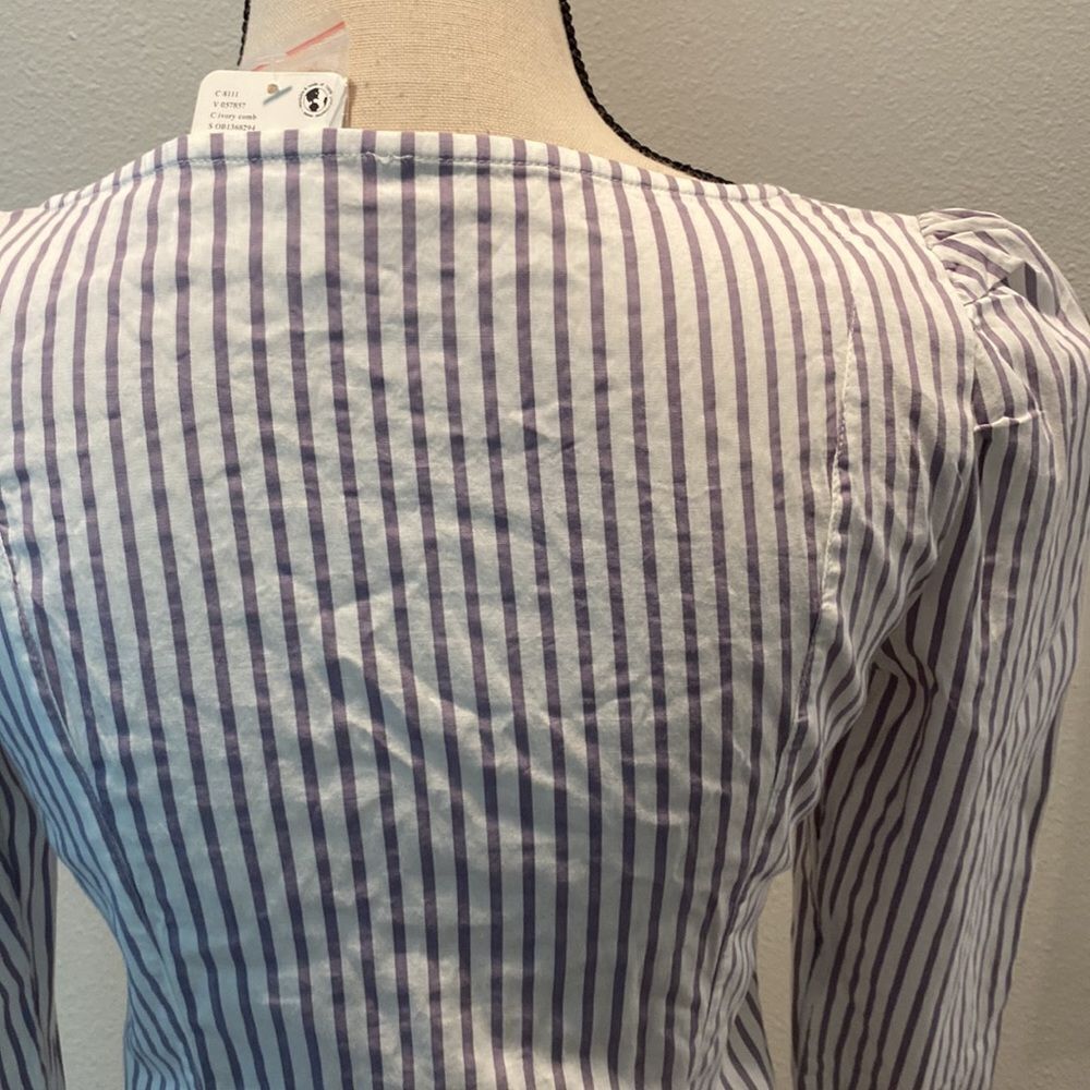 NWT Free People Long Sleeve Crop Top Size XS - Picture 11 of 12